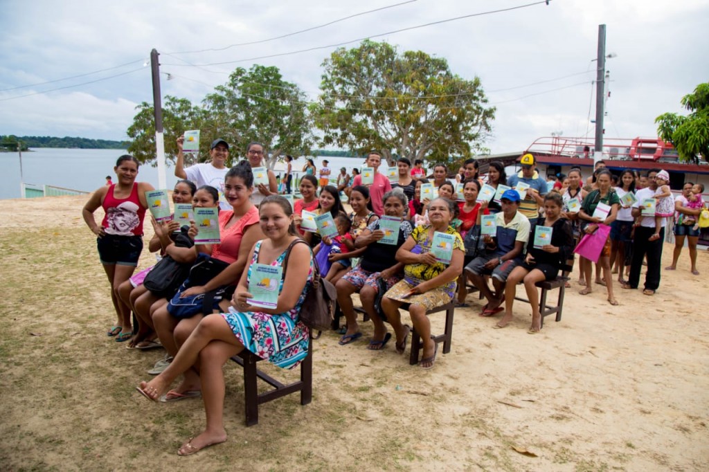 A ilha que pertence à família de Iracema serve de base para as atividades do Saúde Solidária