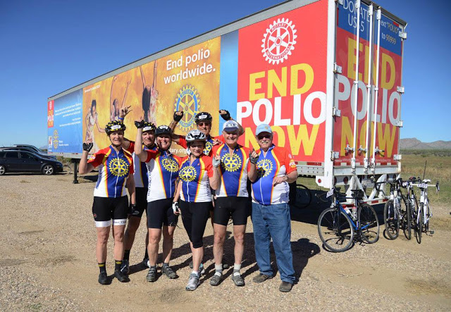 Secretário-geral e equipe do RI participam de corrida contra a pólio