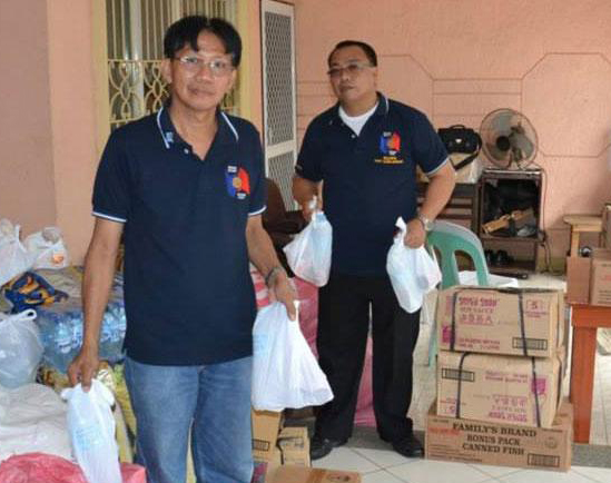 Rotary Clubs entram em ação para ajudar as Filipinas