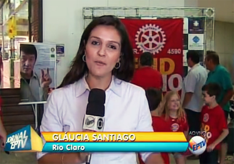Ação de rotarianos de Rio Claro é destaque na mídia local