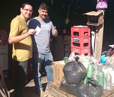 Campanha de lacres de latinhas