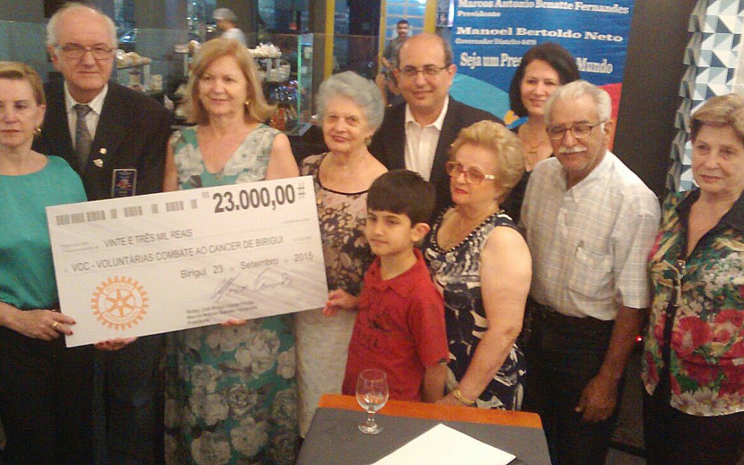 Entidade de combate ao câncer recebe apoio