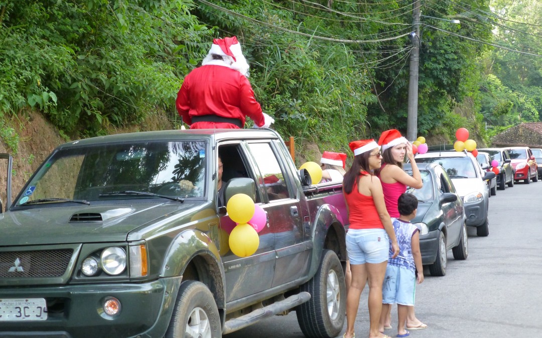 Na rota do Papai Noel