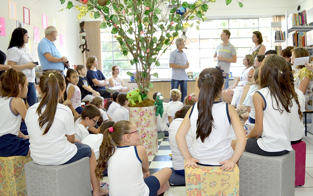 Clube doa livros a escola de Indaial
