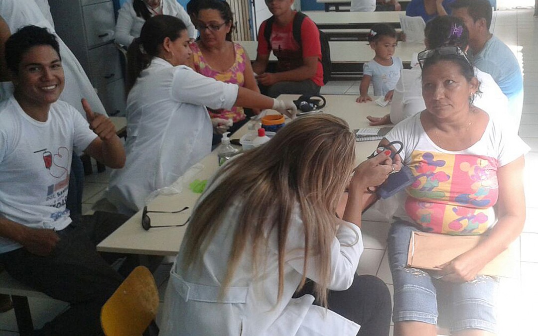 Ação social em Icoaraci, Pará