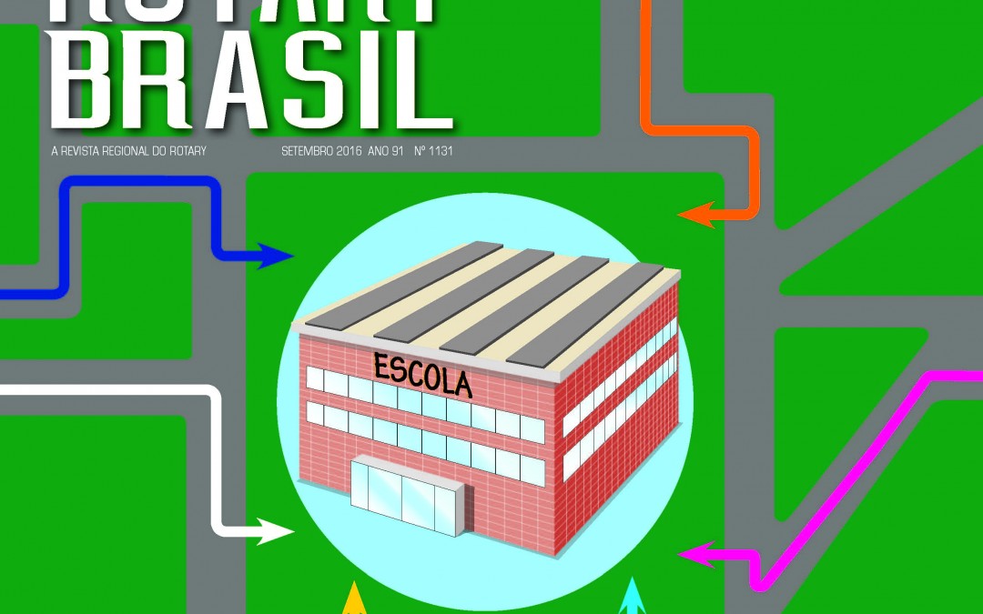 Secretário da Educação do Estado de São Paulo elogia edição de setembro da Revista Rotary Brasil