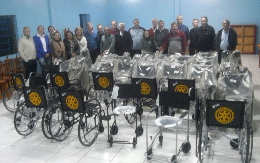 Mais unidades para o Banco de Cadeiras de Rodas