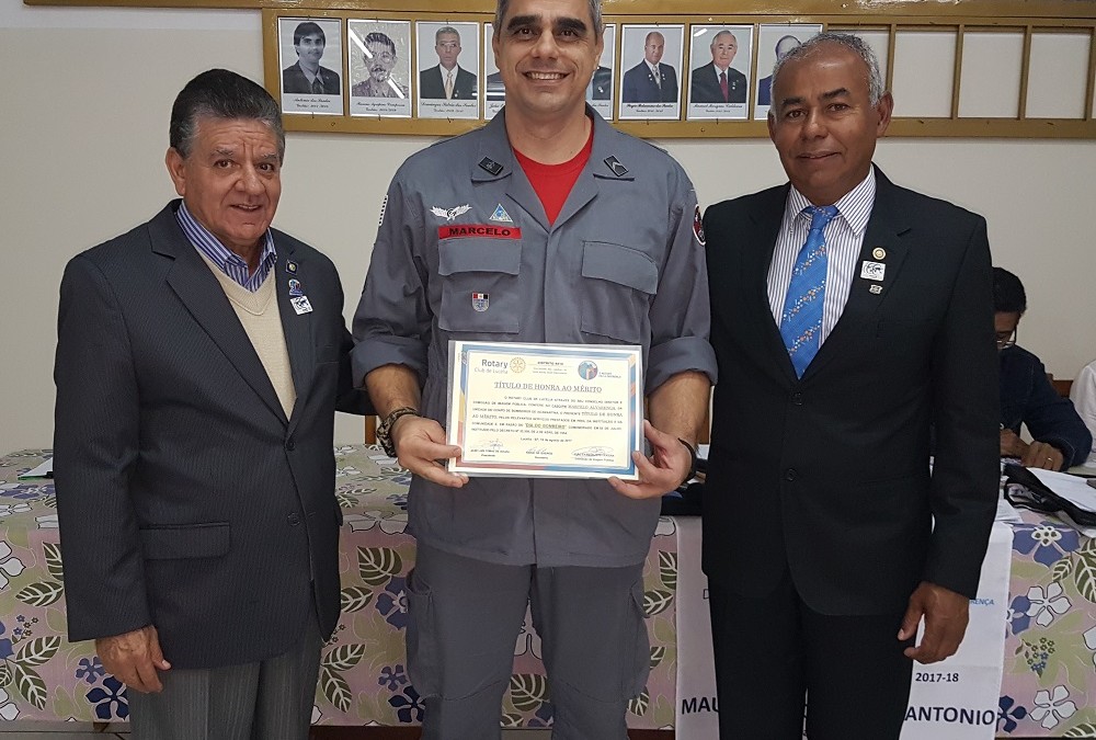 Homenagem pelo Dia do Bombeiro