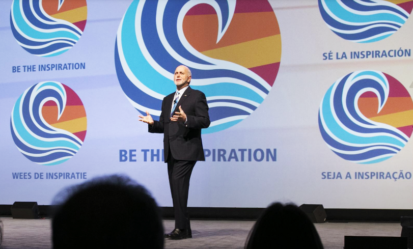 Barry Rassin, presidente do RI de 2018-19, quer que todo rotariano “Seja a Inspiração”