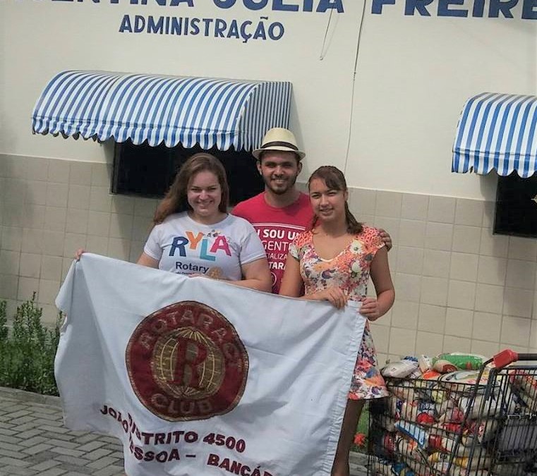 Parceria e doação de alimentos