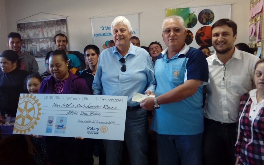 Doação para a Apae