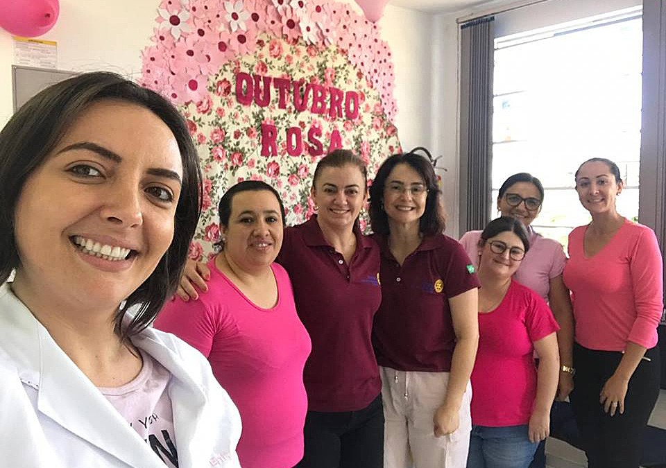 Outubro Rosa em distrito de Pato Branco