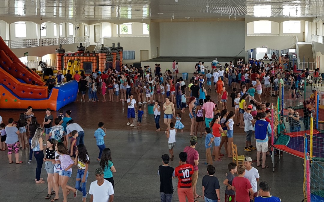 Festa para mais de mil crianças