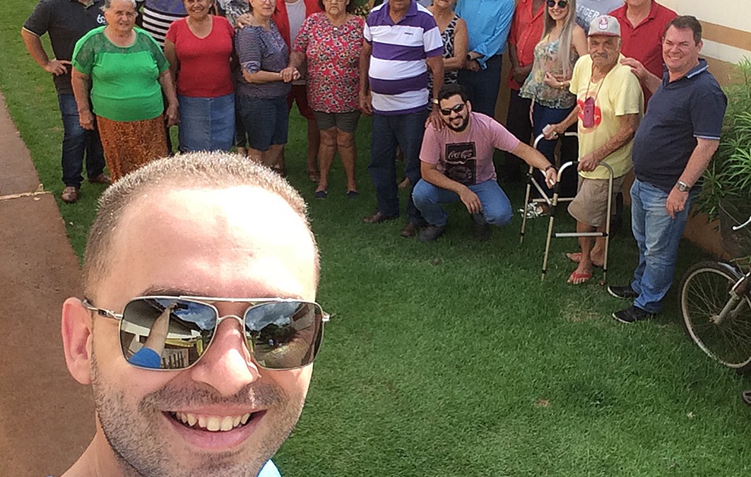 Visita solidária em Rio Brilhante