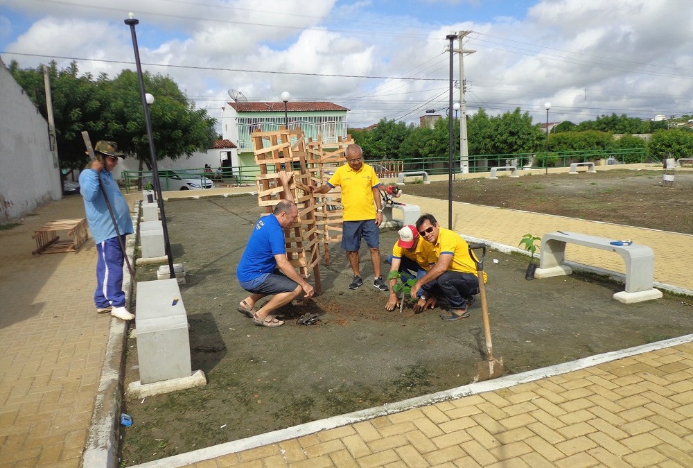 Praça mais verde em Caicó