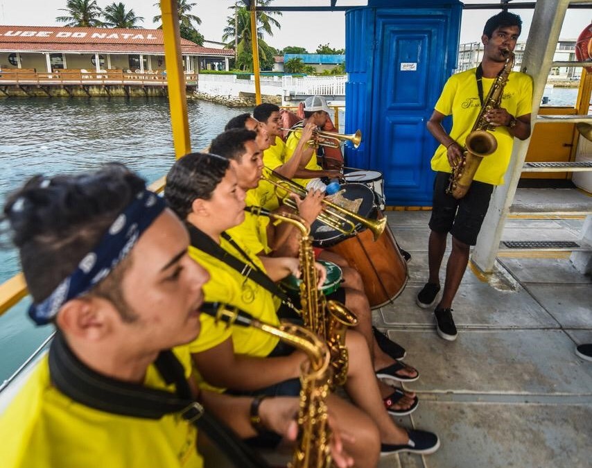 Diversão, comemoração e solidariedade