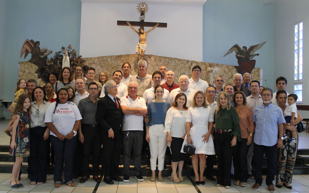 Celebração com ação social