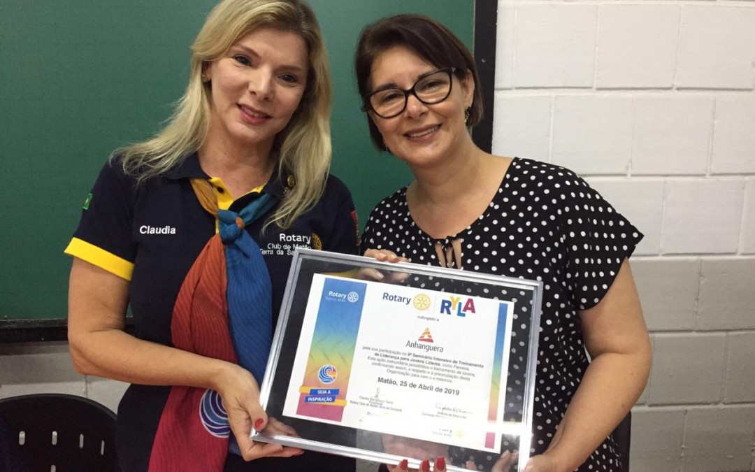 Clube celebra participação em evento