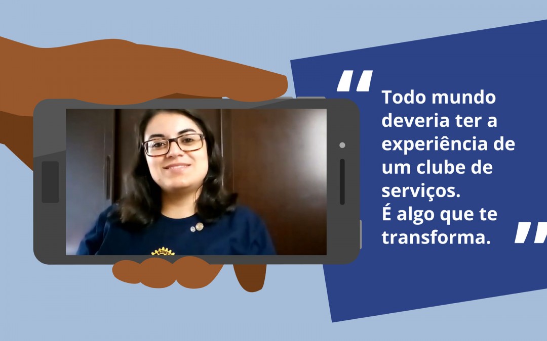 Rotary Brazil Office promove série de depoimentos inspiradores de jovens sobre o Rotary