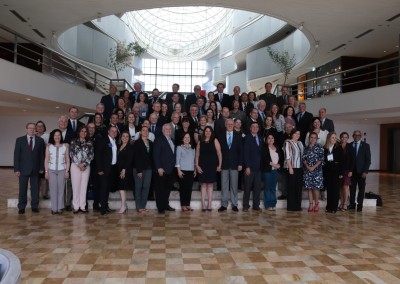 Os governadores 2020-21, cônjuges e integrantes da equipe de treinamento do Gets