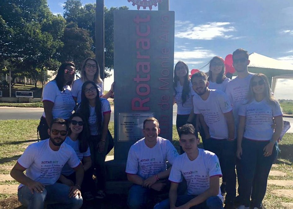 Inauguração de marco e projeto interativo