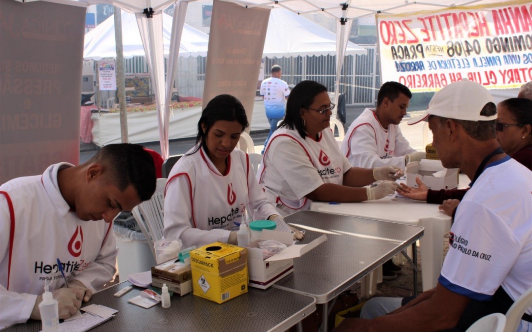 Ação de saúde em Belo Horizonte