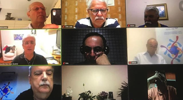 Clubes realizam reuniões virtuais e mostram a força de mobilização do Rotary no Brasil