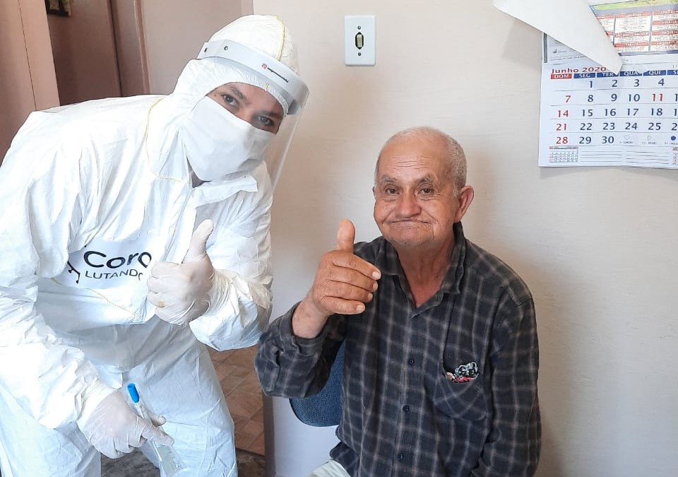 Corona Zero em asilo e campanha de aleitamento materno