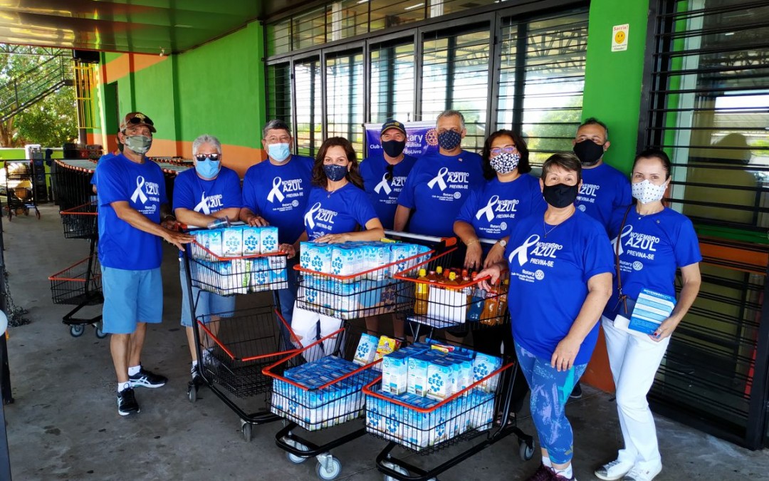 Campanha de conscientização e doação