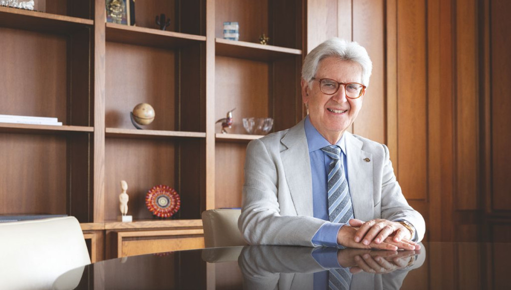 Francesco Arezzo, 2025-26 RI president. Evanston, Illinois, USA. 30 July 2025.