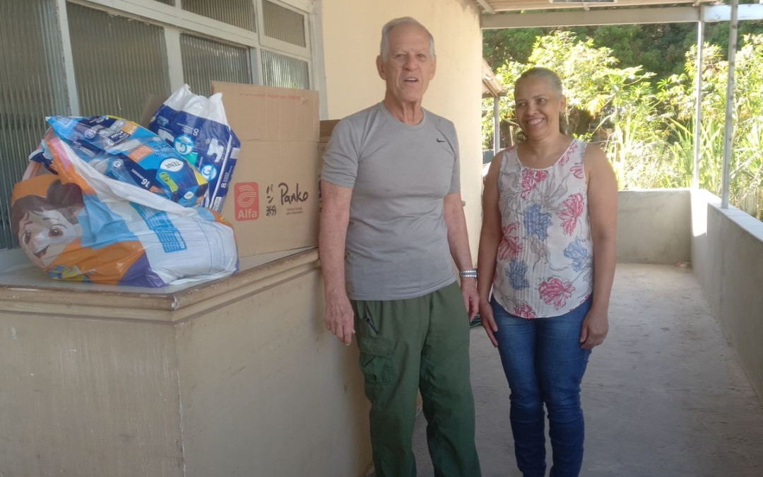 Doações para instituição de idosos