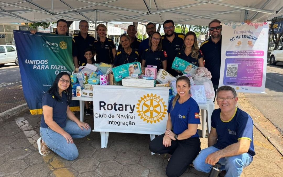 Quimonos para projeto e arrecadação de kits maternidade