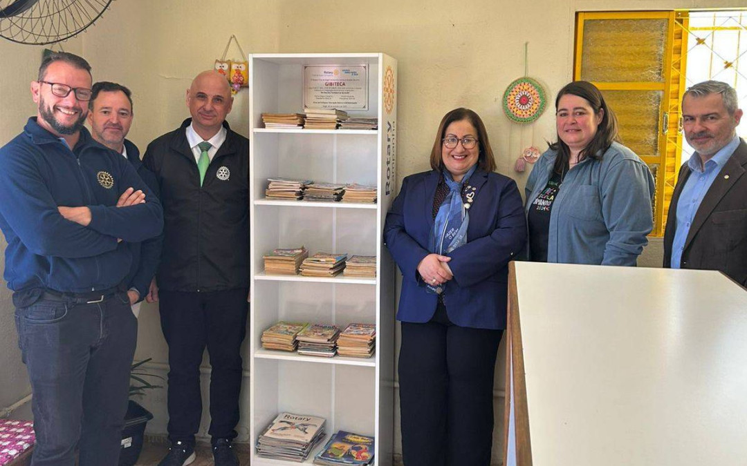 Acesso à leitura em escola