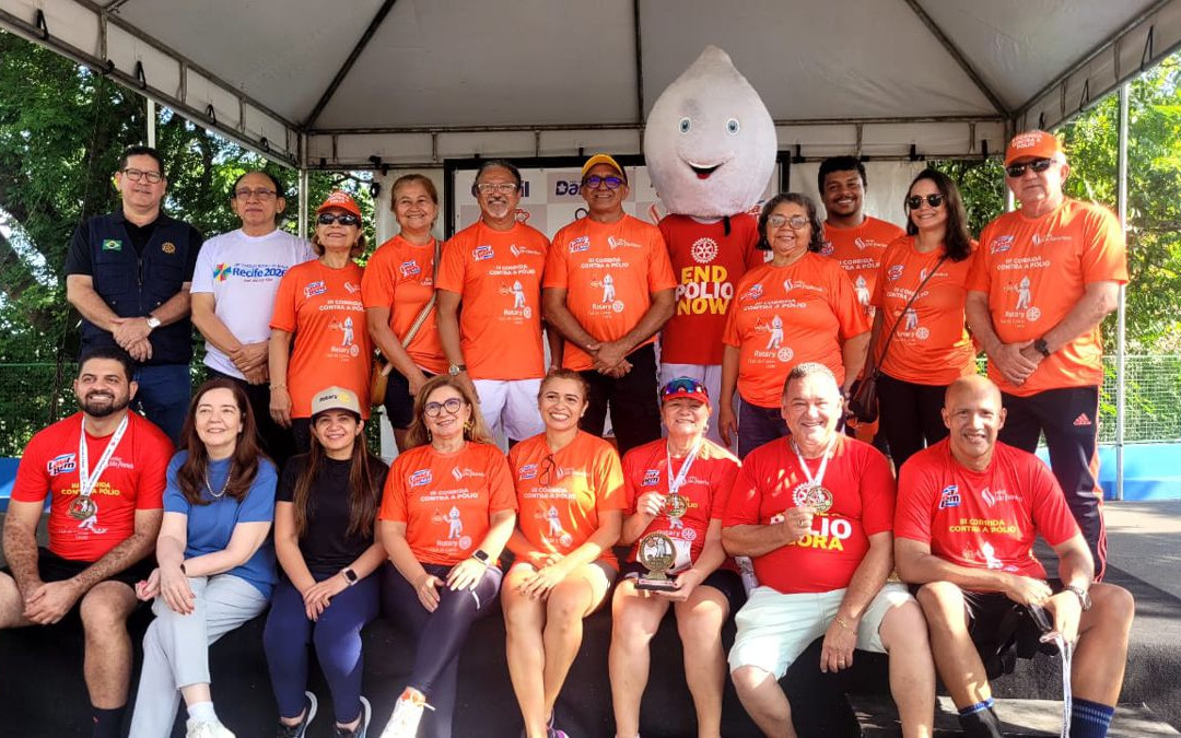 Corrida contra a pólio