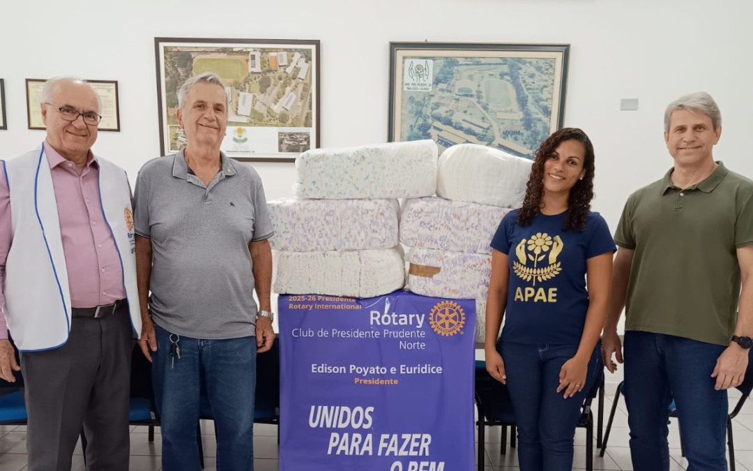 Doação para a Apae