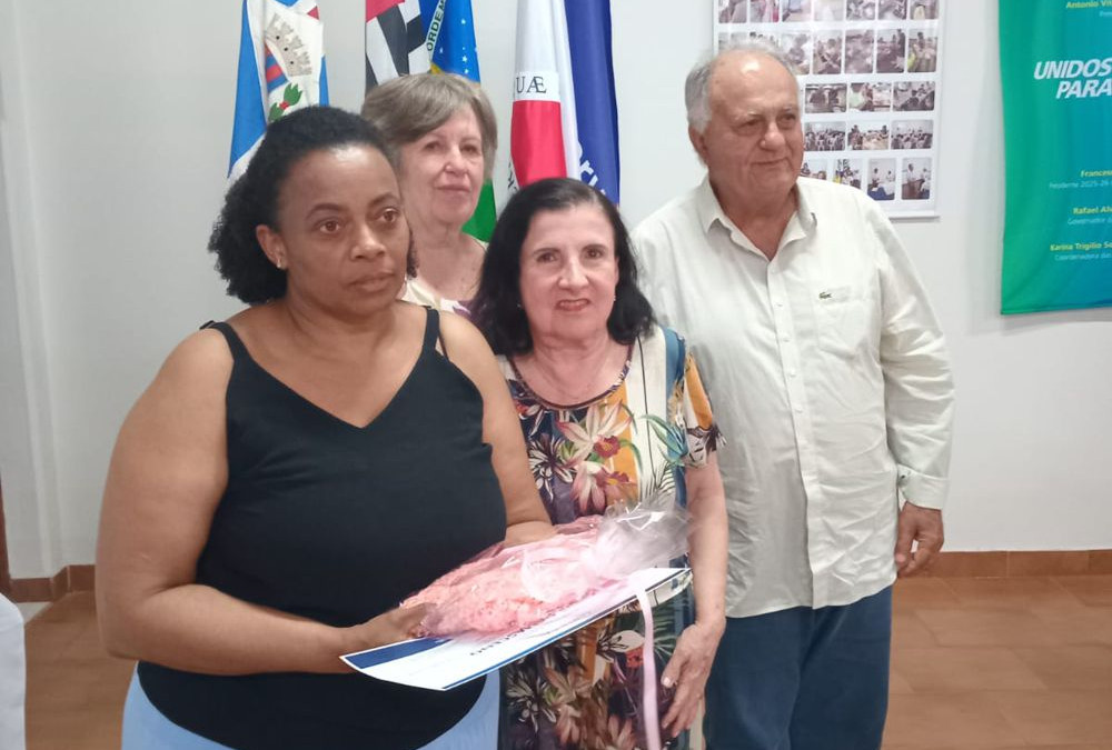 Palestra e homenagem