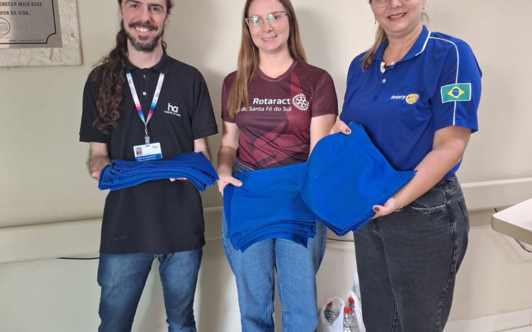 Doação para hospital